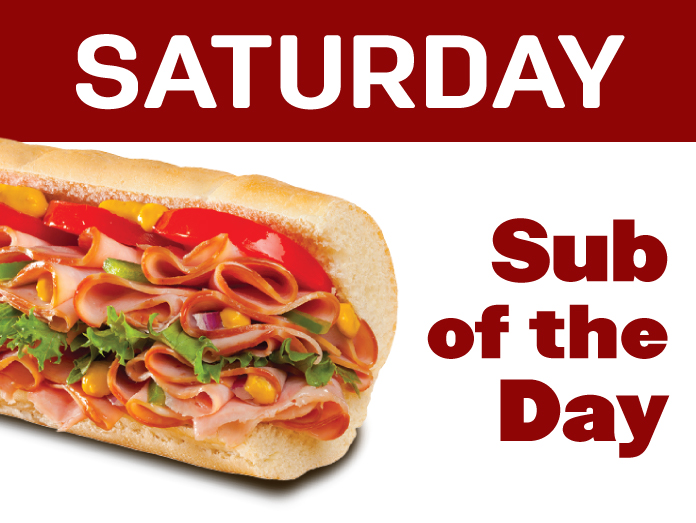 Saturday - Sub of the Day - Half Black Forst Ham image